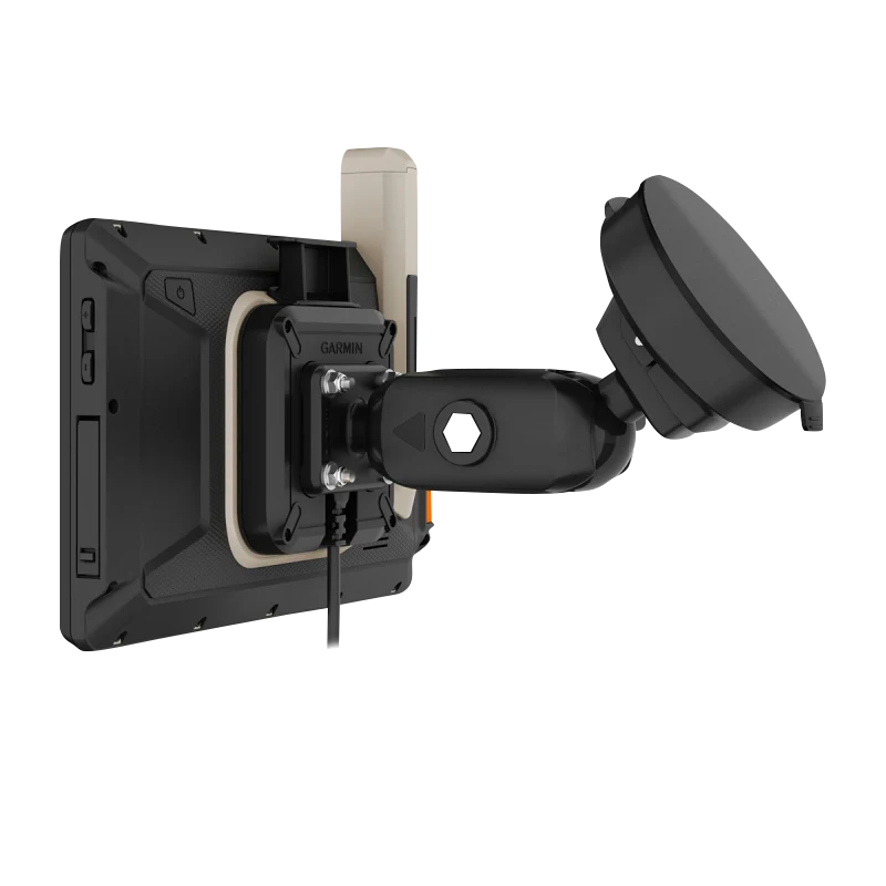 Garmin Tread XL Baja Chase Edition 10-inch off-road navigator with mounting arm