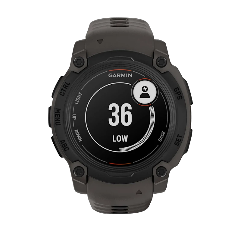 Garmin Instinct E, (40mm) Black with Charcoal Band (010-02932-00) by Garmin