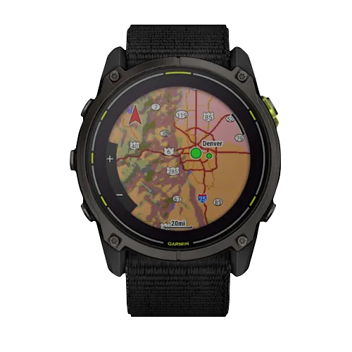 Garmin Enduro 3 Black, Ultraperformance GPS Smartwatch with Navigation, Activity, and Health Features (010-02751-00) by Garmin