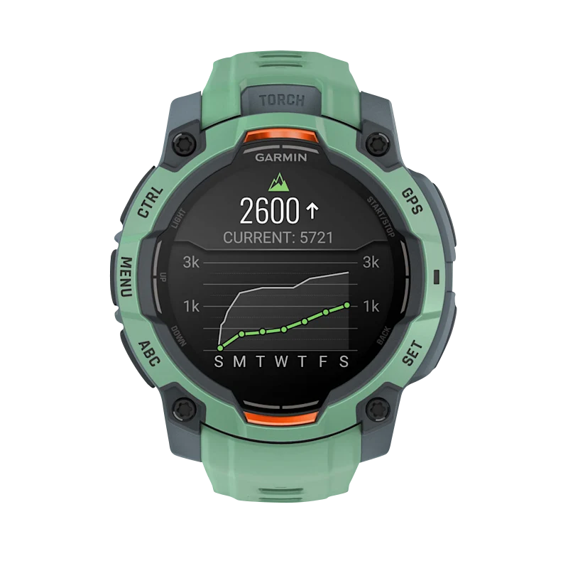 Garmin Instinct 3 AMOLED, (45mm) Neo Tropic with Neo Tropic Band (010-02936-01) by Garmin