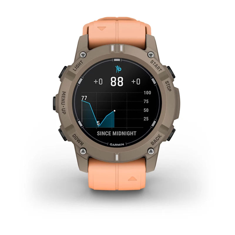 Garmin Descent G2 AMOLED Dive Watch, Paloma with Shell Pink Band (010-02986-01) by Garmin