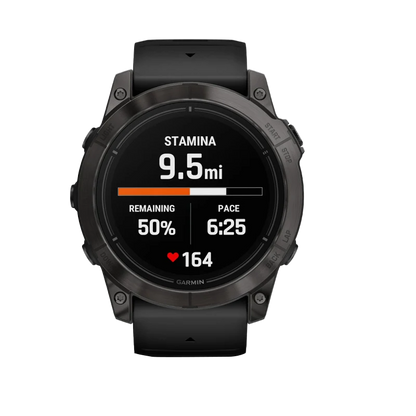 Garmin Epix Pro (Gen 2), 51 mm Sapphire Edition Carbon Gray DLC Titanium with Black Band (010-02804-00) by Garmin
