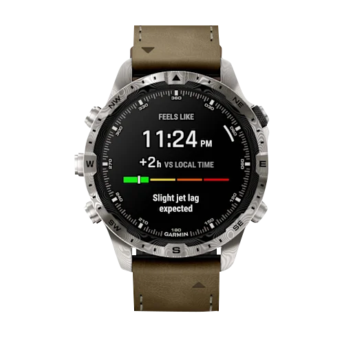 Garmin MARQ Adventurer (Gen 2), Damascus Steel Edition Modern Tool Watch (010-03393-30) by Garmin