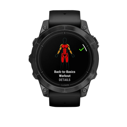 Garmin Epix Pro (Gen 2), 47 mm Standard Edition Slate Gray with Black Band (010-02803-00) by Garmin