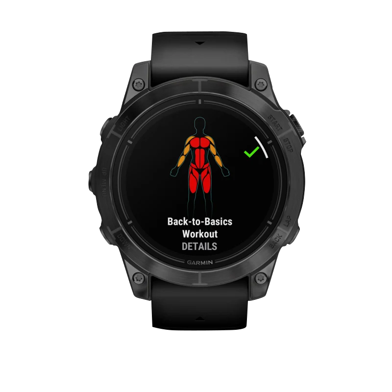 Garmin Epix Pro (Gen 2) 47mm Slate Gray Standard Edition with Black Band smartwatch