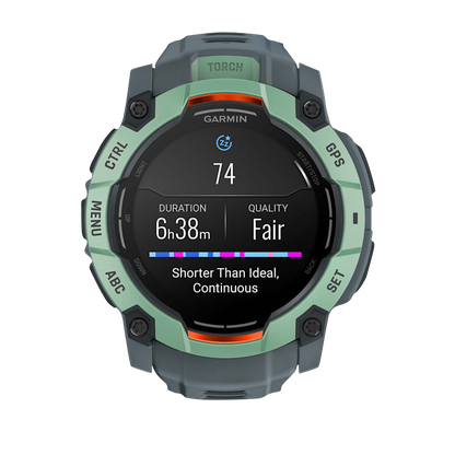 Garmin Instinct 3 AMOLED, (50mm) Neo Tropic with Twilight Band (010-03020-01) by Garmin