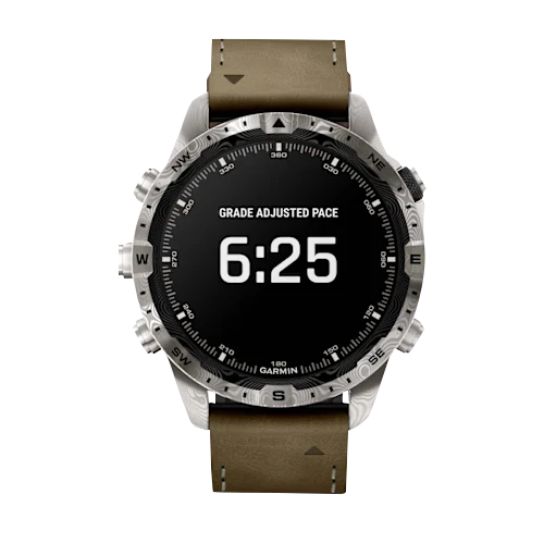 Garmin MARQ Adventurer (Gen 2), Damascus Steel Edition Modern Tool Watch (010-03393-30) by Garmin