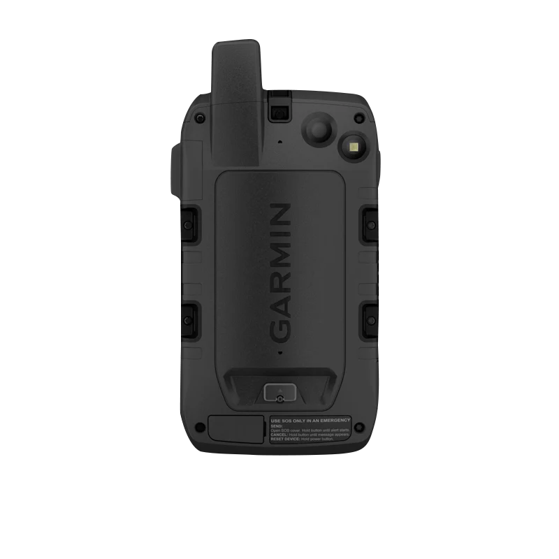 Garmin Montana 760i rugged GPS navigator with inReach and 8 MP camera, black.