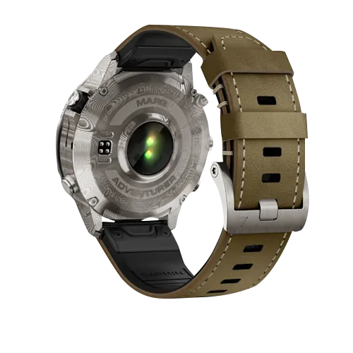 Garmin MARQ Adventurer (Gen 2), Damascus Steel Edition Modern Tool Watch (010-03393-30) by Garmin