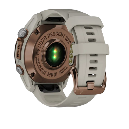 Garmin Descent Mk3i, 43 mm Bronze PVD Titanium with French Gray Silicone Band (010-02753-13) by Garmin