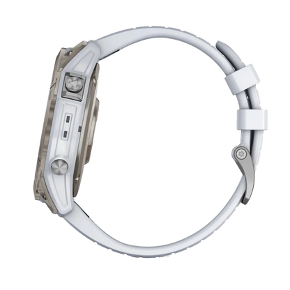 Garmin Epix Pro (Gen 2), 51 mm Sapphire Edition Titanium with Whitestone Band (010-02804-10) by Garmin