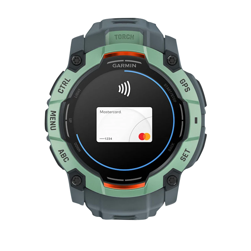 Garmin Instinct 3 AMOLED, (50mm) Neo Tropic with Twilight Band (010-03020-01) by Garmin