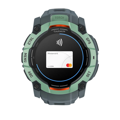 Garmin Instinct 3 AMOLED, (50mm) Neo Tropic with Twilight Band (010-03020-01) by Garmin