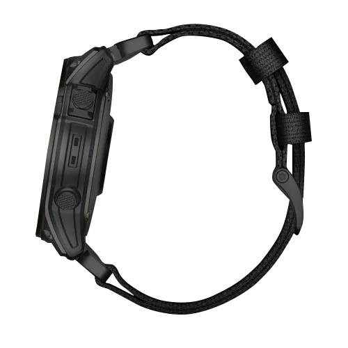 Garmin Tactix 7 AMOLED smartwatch, black rugged tactical GPS watch, certified refurbished