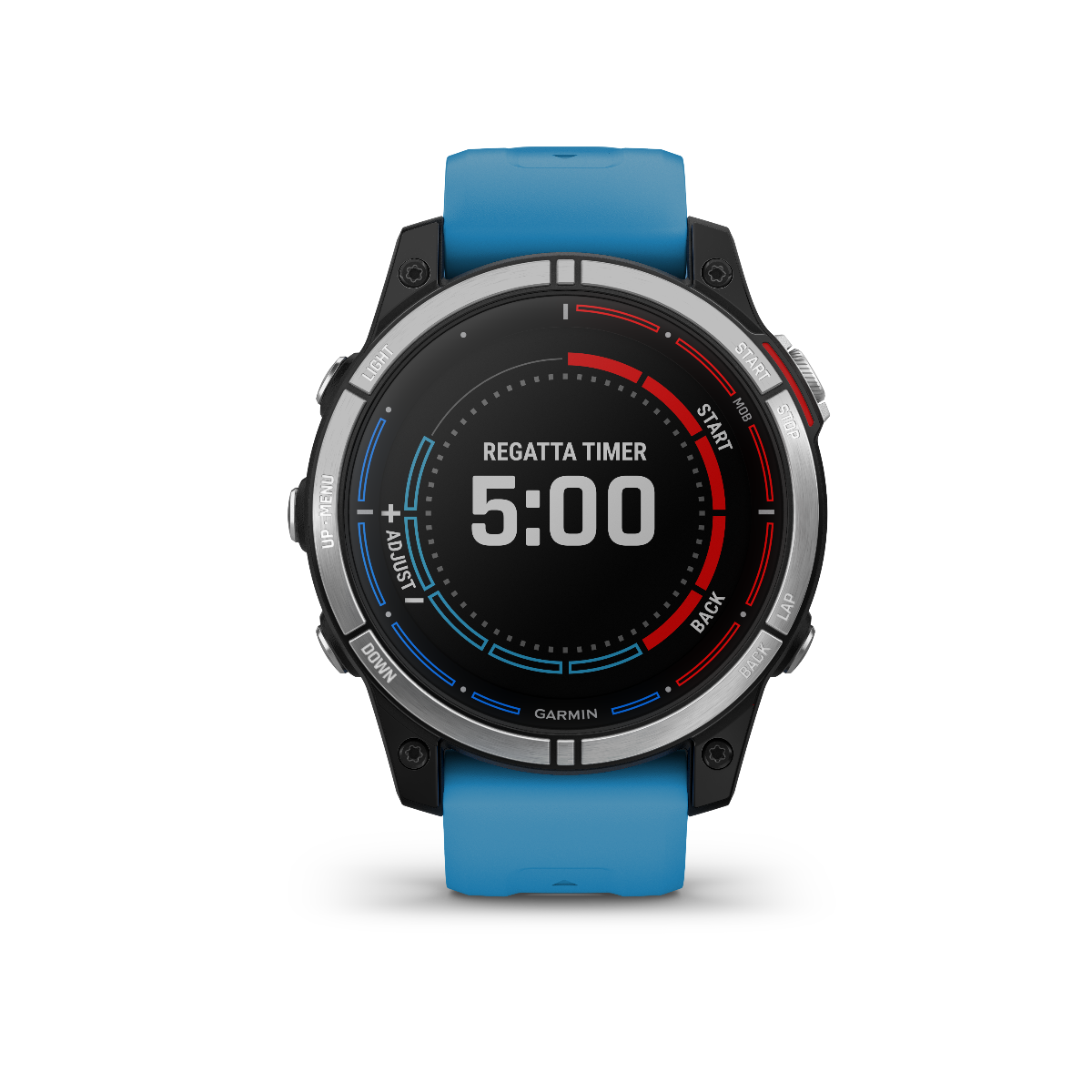 Garmin Quatix 7 Standard Edition marine GPS smartwatch with blue strap (010-02540-60)