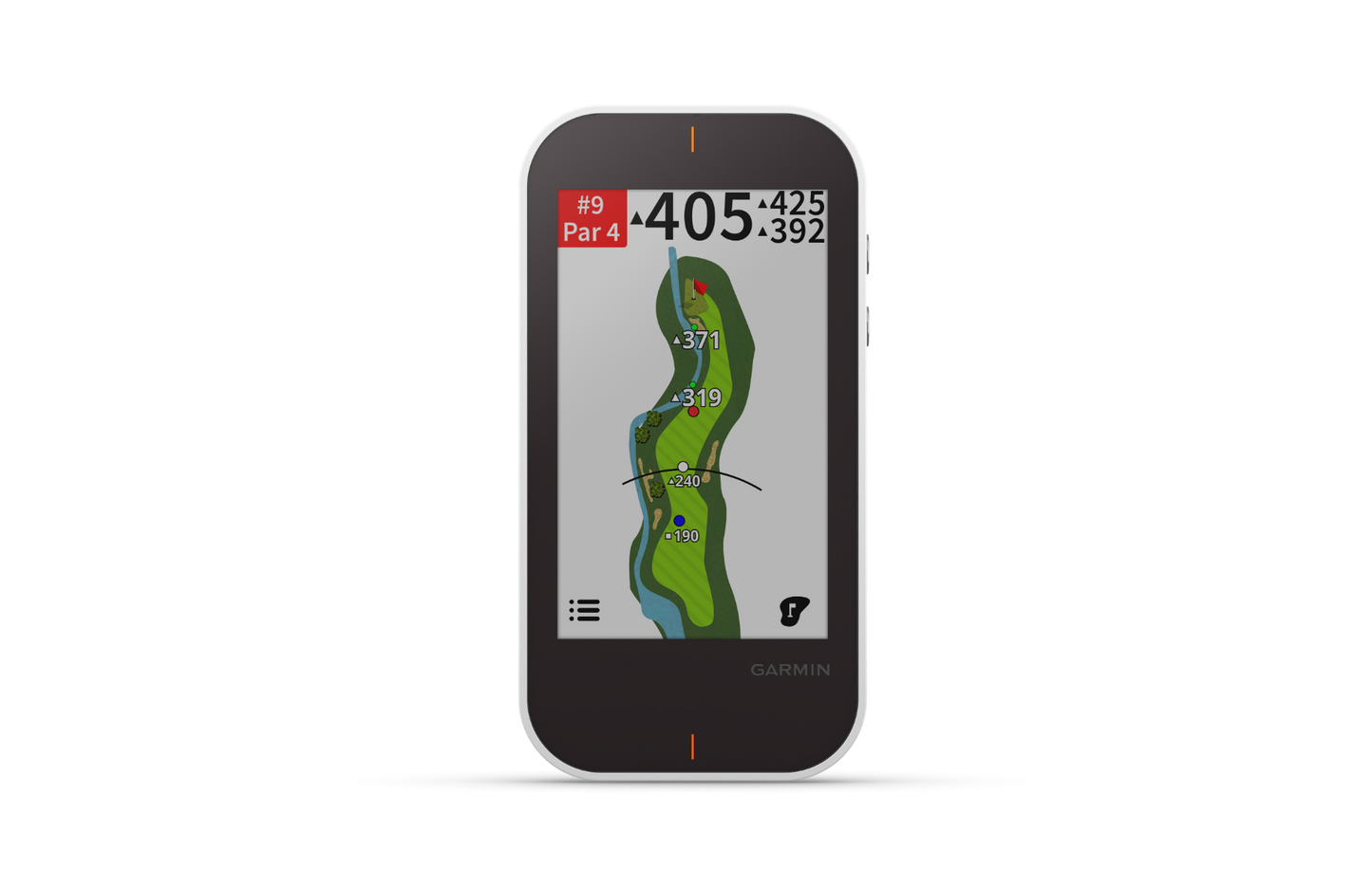 Garmin Approach G80 golf GPS & rangefinder, certified refurbished handheld device in dark gray