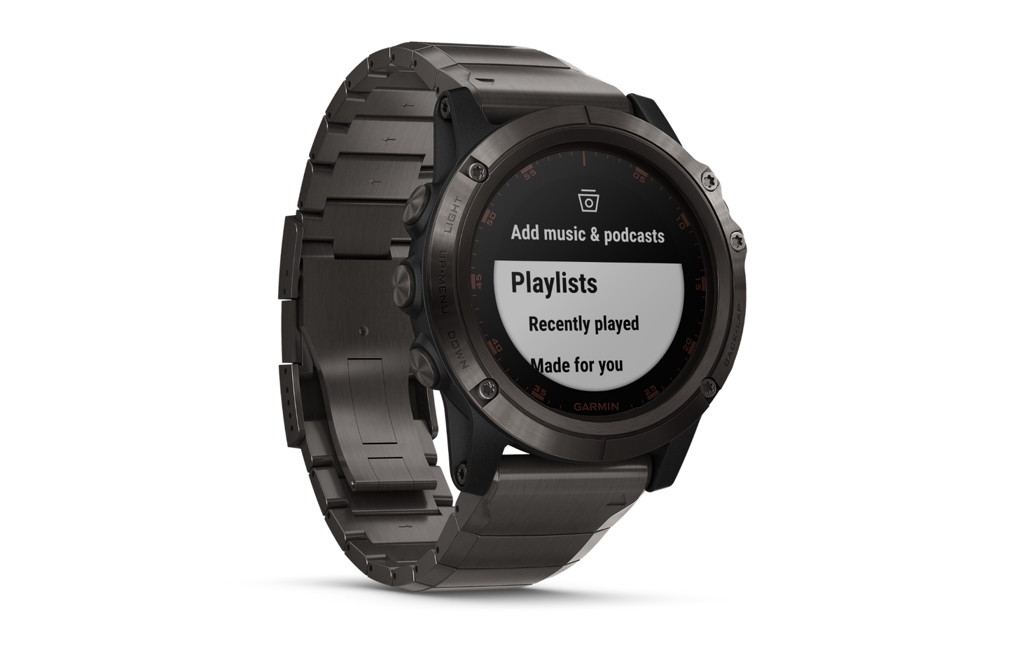 Garmin Fenix 5X Plus Sapphire Carbon Gray Titanium (010-01989-04) by Garmin