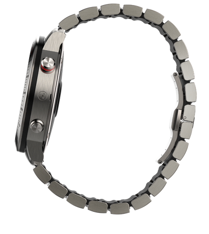 Garmin Fenix Chronos w/ Titanium Hybrid Band (010-01957-01) by Garmin