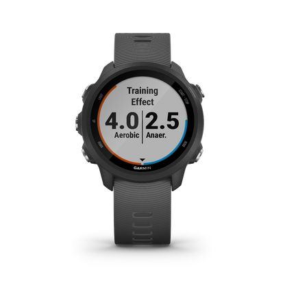 Garmin Forerunner 245, Slate, Premium Fitness GPS Smartwatch for Runners (010-02120-00) by Garmin