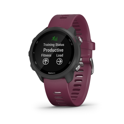 Garmin Forerunner 245, Berry, Premium Fitness GPS Smartwatch for Runners (010-02120-01) by Garmin