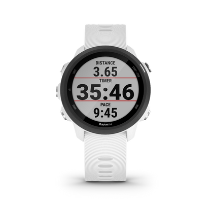 Garmin Forerunner 245 Music, White, Premium Fitness GPS Smartwatch for Runners (010-02120-21) by Garmin