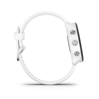 Garmin Forerunner 245 Music, White, Premium Fitness GPS Smartwatch for Runners (010-02120-21) by Garmin