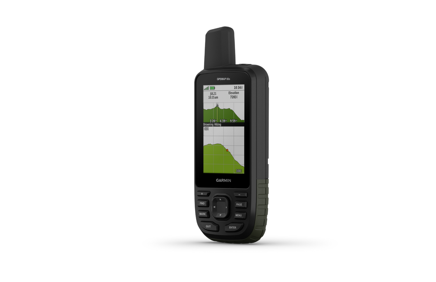 Garmin GPSMAP 66s handheld GPS with multisatellite receiver and sensors, black 010-01918-00