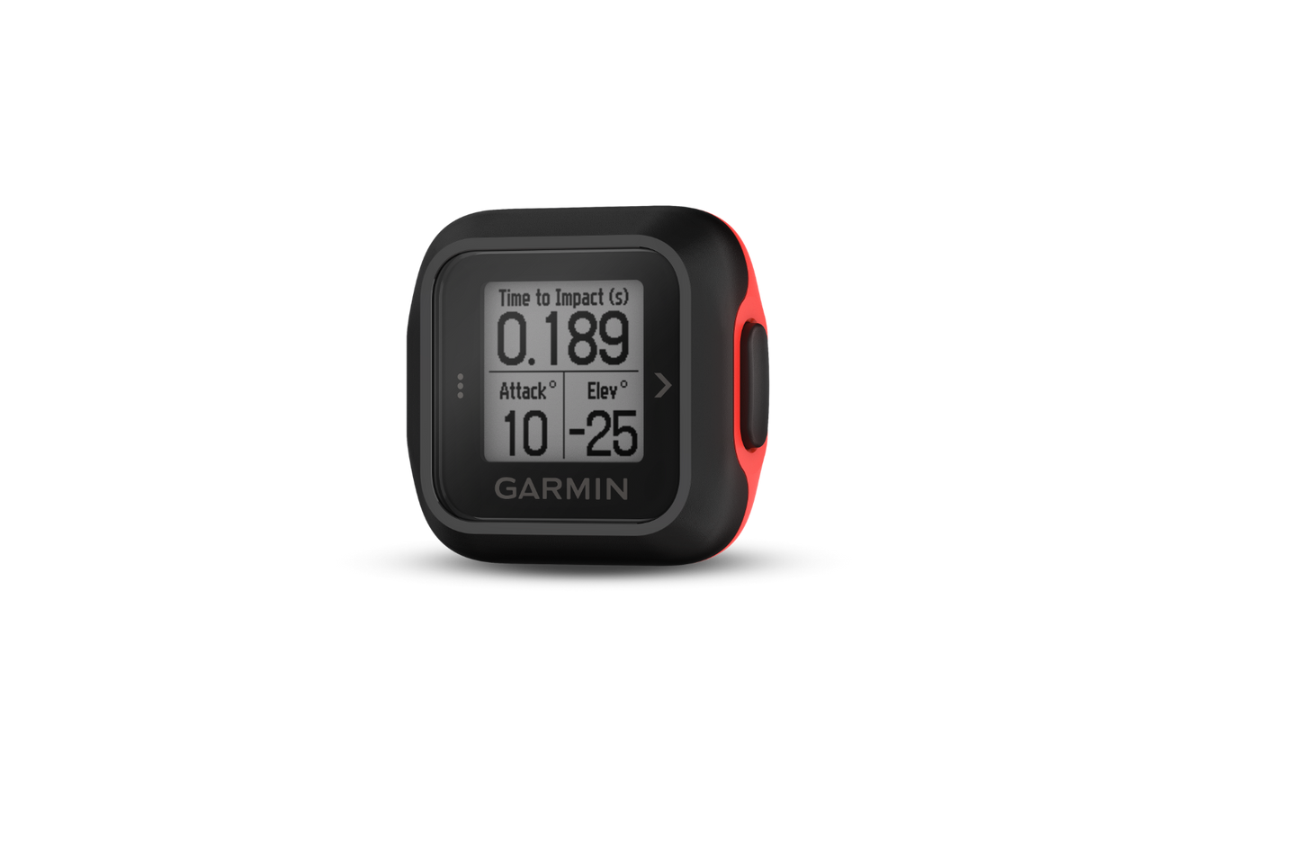Garmin Impact Bat Swing Sensor 010-01845-00, black with red accent, baseball training accessory