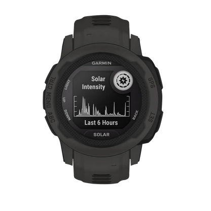 Garmin Instinct 2S Solar, Graphite (Garmin Certified Refurbished) by Garmin