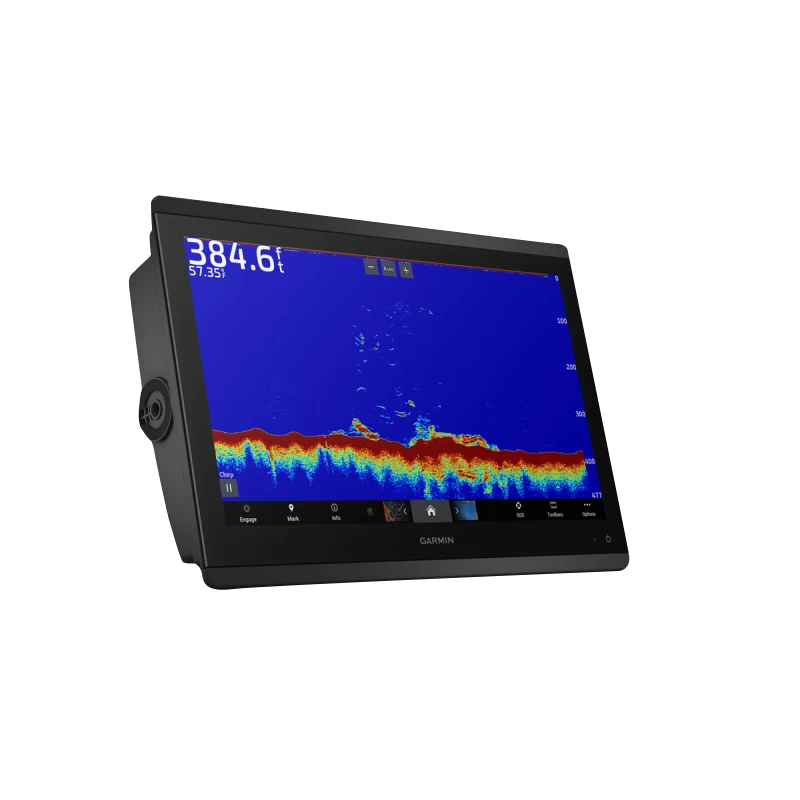 Garmin GPSMAP 8616xsv marine chartplotter with mapping and sonar, black unit