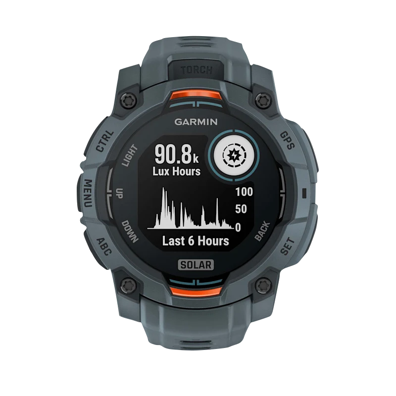 Garmin Instinct 3 Solar 45mm Twilight smartwatch with Twilight Band