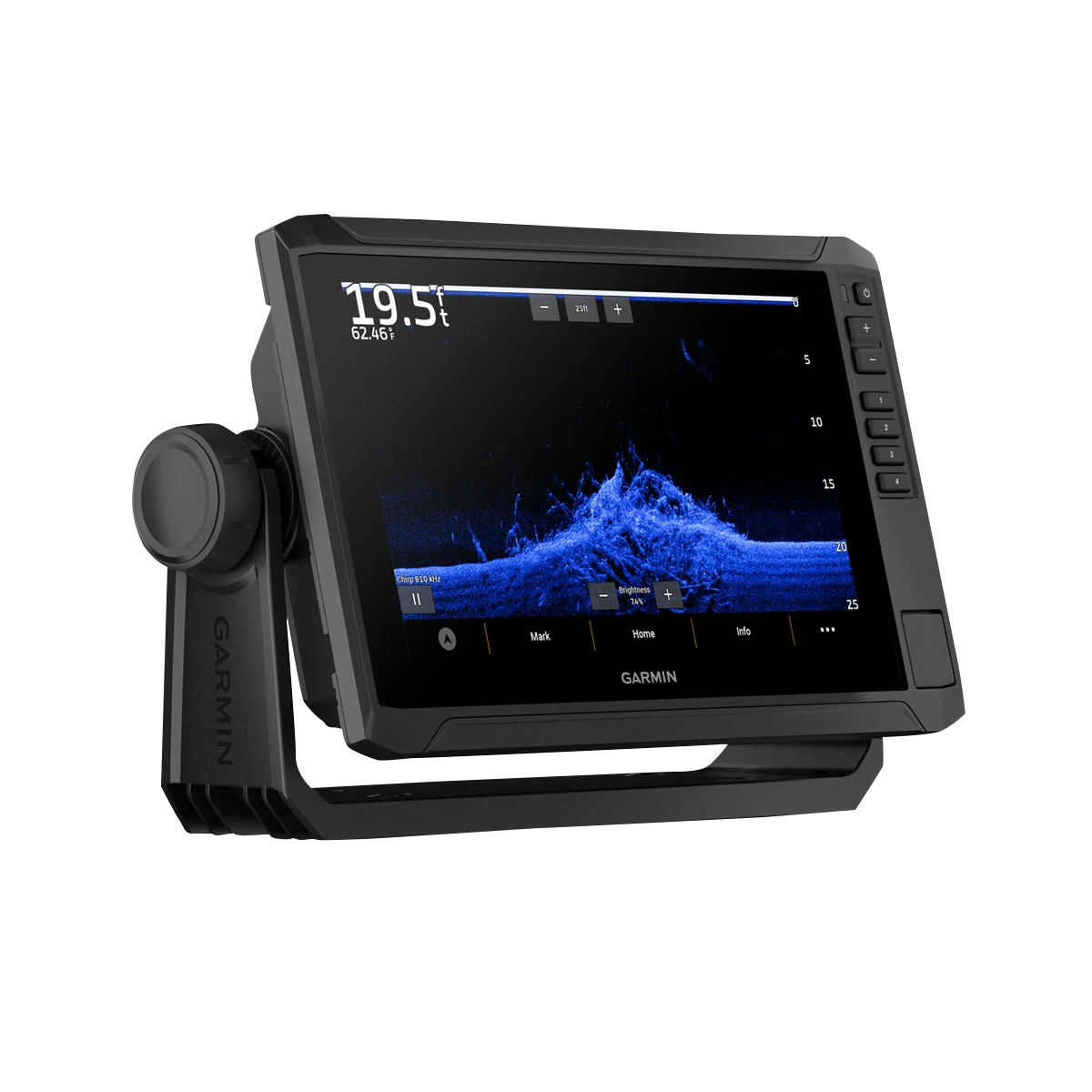 Garmin GPSMAP 8616 marine chartplotter with mapping, black rugged display