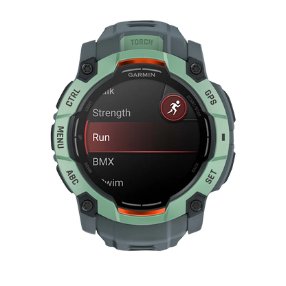 Garmin Instinct 3 AMOLED, (50mm) Neo Tropic with Twilight Band (010-03020-01) by Garmin