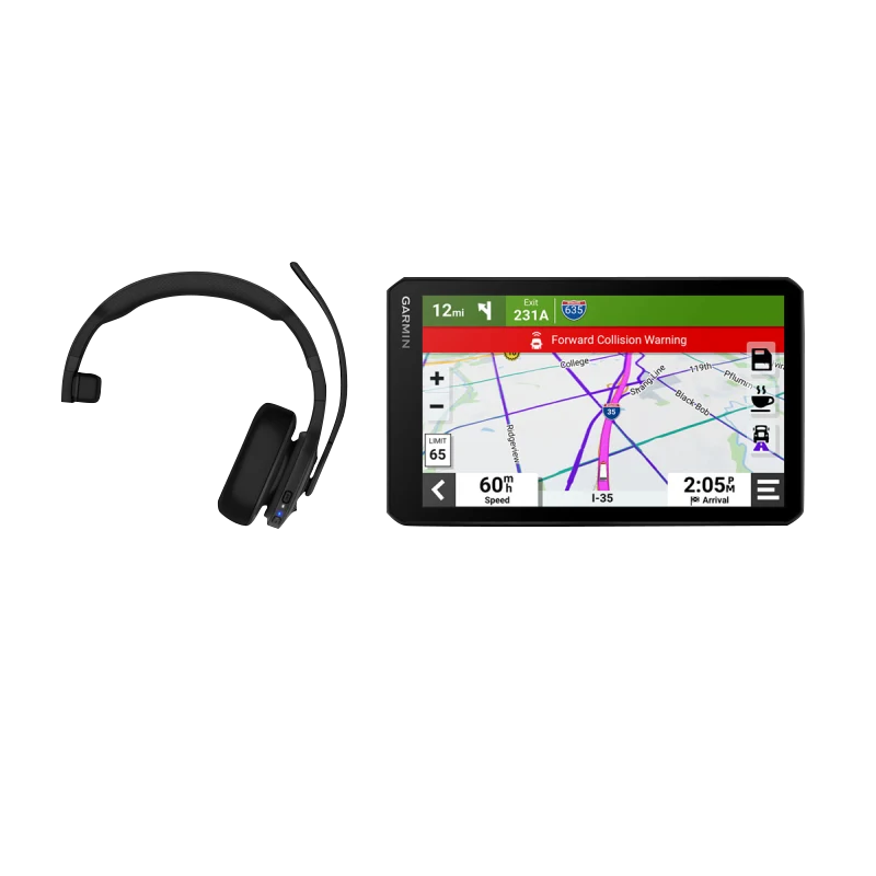 Garmin DezlCam OTR710 7" GPS Truck Navigator with Built-in Dash Cam (Garmin Certified Refurbished) by Garmin