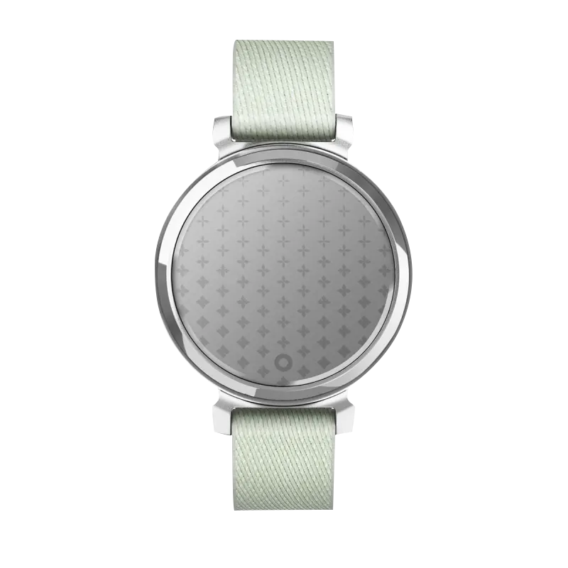 Garmin Lily 2 Classic, Silver with Sage Gray Nylon Band (Garmin Certified Refurbished) by Garmin