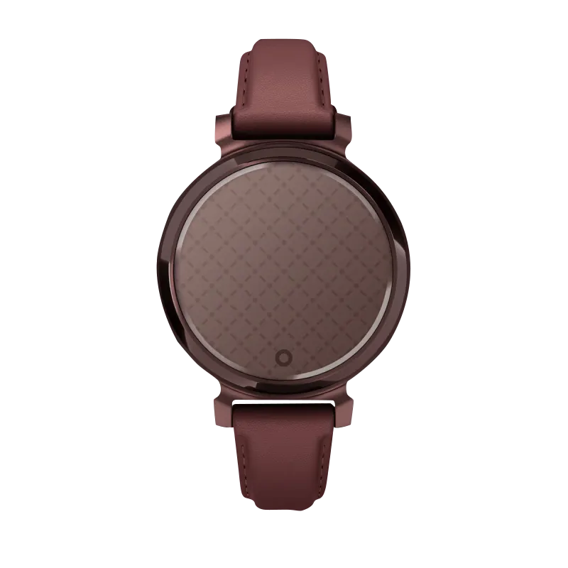 Garmin Lily 2 Classic, Dark Bronze with Mulberry Leather Band (Garmin Certified Refurbished) by Garmin