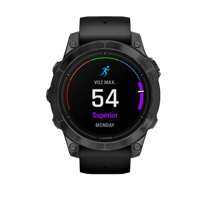 Garmin Epix Pro (Gen 2), 47 mm Standard Edition Slate Gray with Black Band (010-02803-00) by Garmin