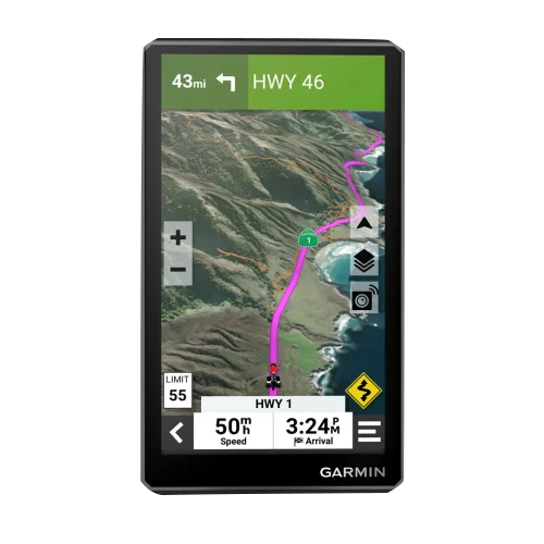Garmin Zumo XT2 motorcycle GPS navigator with 6-inch display.