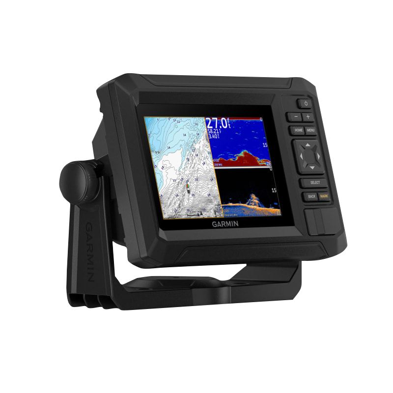 Garmin EchoMap UHD2 5-inch cv chartplotter with GT20-TM transducer and Navionics+ U.S. Coastal & Great Lakes mapping