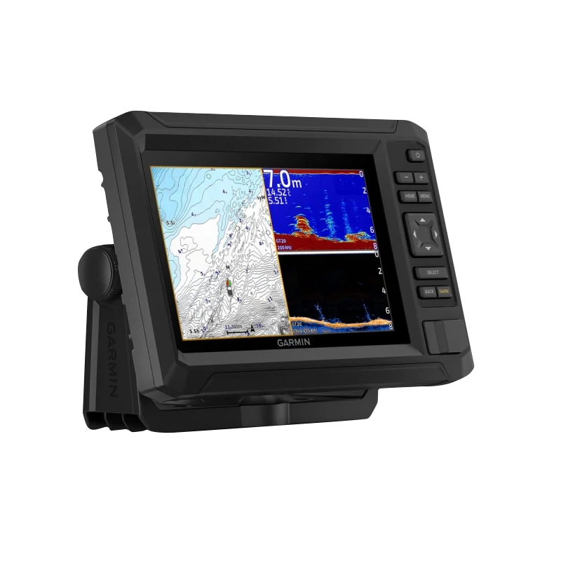 Garmin ECHOMAP UHD2 7-inch cv marine chartplotter with GT20-TM transducer