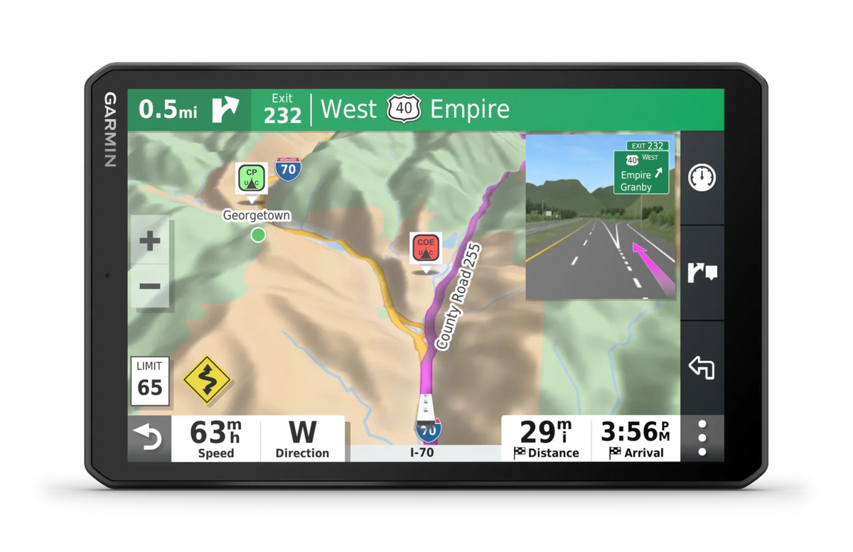 Garmin RV 890 8-inch RV GPS certified refurbished unit