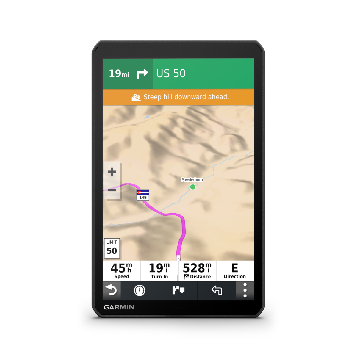 Garmin RV 890 8-inch GPS navigation system, certified refurbished