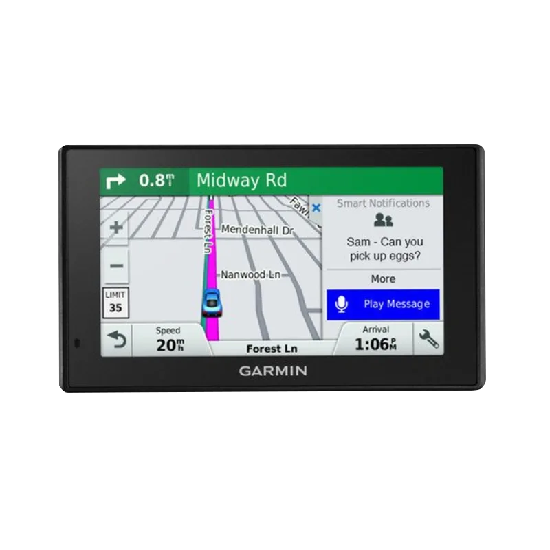 Garmin DriveAssist 51 LMT-S GPS navigation system, refurbished black unit