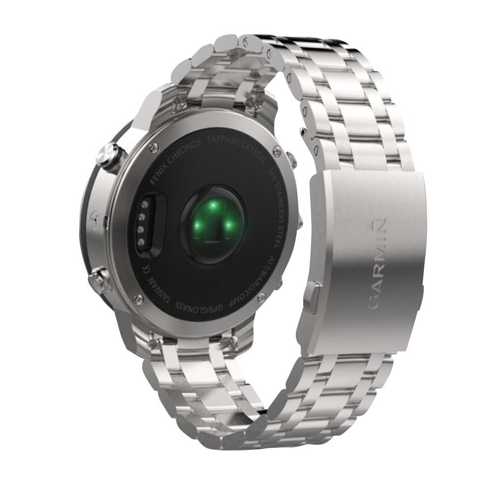 Garmin Fenix Chronos w/ Stainless Steel Band (010-01957-02) by Garmin