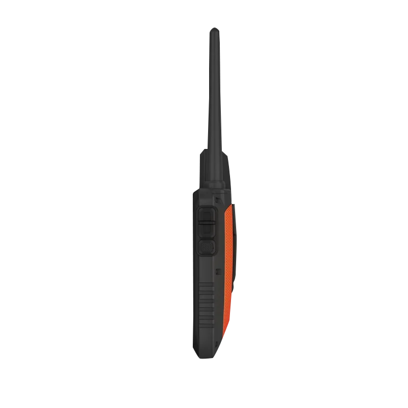 Garmin Alpha 300 handheld with black body, orange grip and antenna