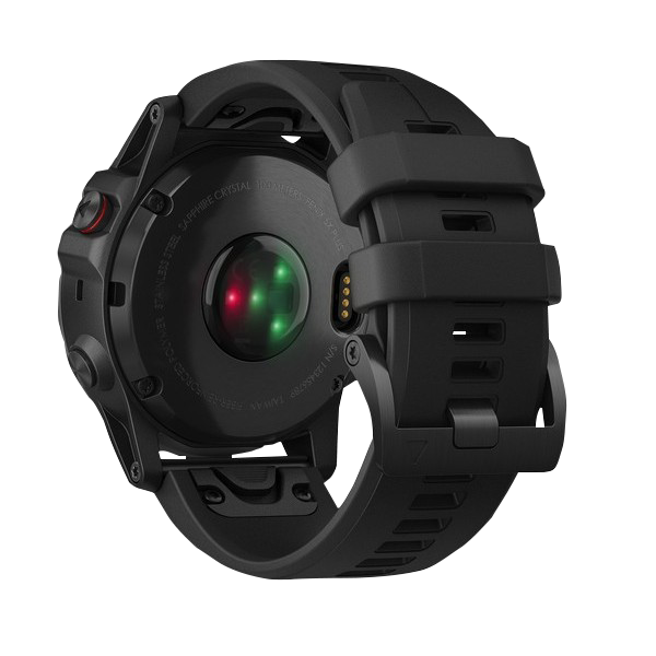 Garmin Fenix 5X Plus Sapphire Black w/ Black Band (010-01989-00) by Garmin