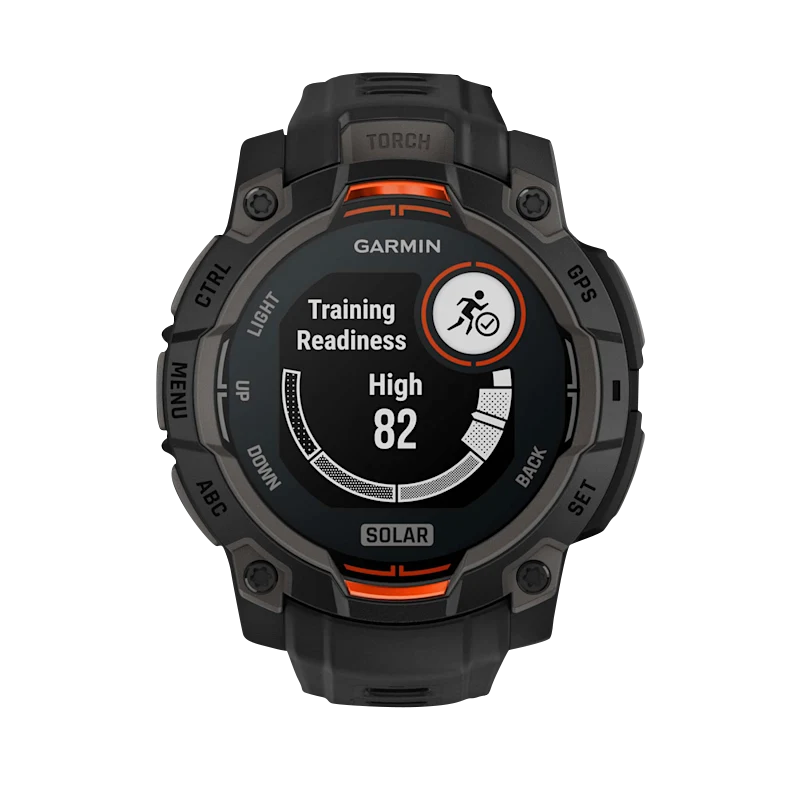 Garmin Instinct 3 Solar, (45mm) Black with Black Band (010-02934-00) by Garmin