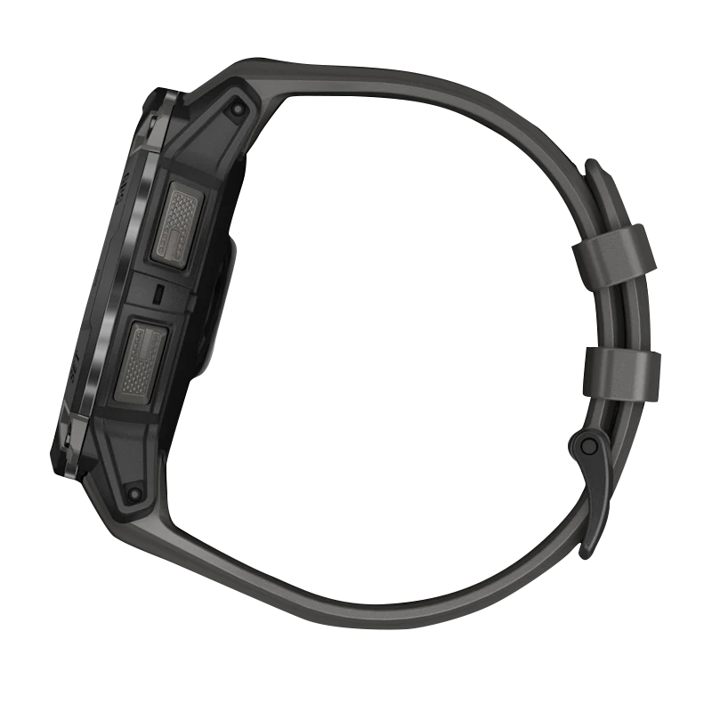 Garmin Instinct 3 AMOLED smartwatch, 50mm black case with charcoal band