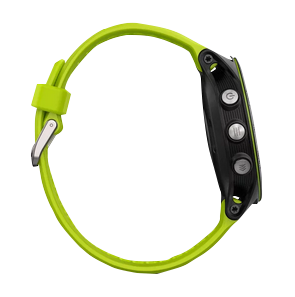 Garmin Forerunner 935 smart watch with lime green silicone strap