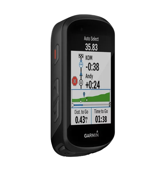 Garmin Edge 530 cycling computer, black GPS bike unit with color touchscreen display